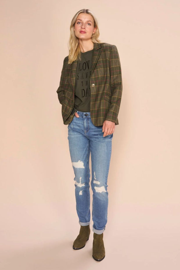 Lake Ansima Blazer | Forest Night | Blazer fra Mos Mosh