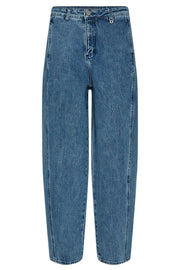 Barrel Mondra Jeans | Blue | Jeans fra Mos Mosh