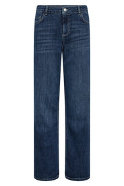 Molly Jeans | Dark Blue Denim | Jeans fra French Laundry