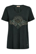 Nadine O-SS Deco Tee | Urban Chic | T-shirt fra Mos Mosh