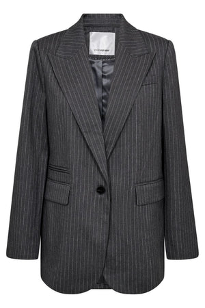 Ida Pin Single Oversi Blazer 30085 | Mittelgrau | Blazer von Co'couture