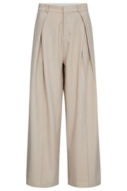 Nancy Pleat Pant 31305 | Bone | Bukser fra Co'couture