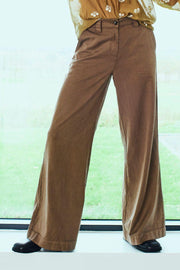 Lia Pants 206335 | Morel | Bukser fra Freequent