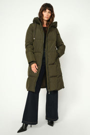Nova Square Down Coat  | Rosin | Jakke fra Mos Mosh