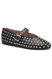 Studded Mary Jane Ballerina CM2315 | Black | Sko fra Avery