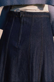 Raya Denim Skirt 164339 | Dark Blue | Nederdel fra Neo Noir