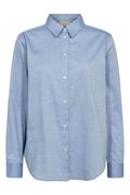 Oxford Shirt 207423 | Chambray Blue | Skjorte fra Freequent