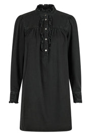 Ava Denim Dress | Black | Kjole fra Neo Noir