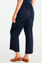 Yana Poplin Pants | Navy | Bukser fra Neo Noir