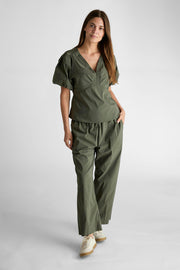 Yana Poplin Pants | Army | Bukser fra Neo Noir