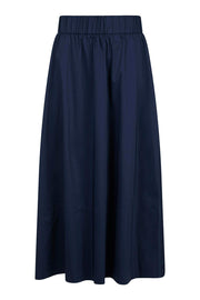 Yara Poplin Skirt | Navy | Nederdel fra Neo Noir