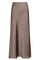 Vicky Heavy Sateen Skirt | Warm Grey | Nederdel fra Neo Noir