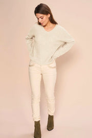 Naomi Natural Pant | Nature | Bukser fra Mos Mosh