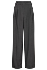 Liane Pleat Pant 31425 | Dark Grey | Bukser fra Co'couture