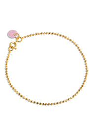 Ball Chain Bracelet | Flamingo | Armbånd fra Enamel