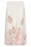 Tessan Monochrome Skirt | Ecru | Nederdel fra Mos Mosh – nedsat