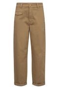 Aymen Len Pant Ankle | Petrified Oak | Bukser fra Mos Mosh