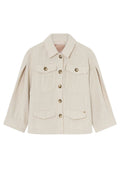 Amali Freizeitjacke 52303 | Cremebeige | Jacke von Gustav