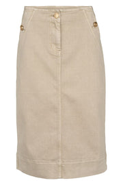 Hilary Skirt 2750 | Light Sand | Nederdel fra Prepair