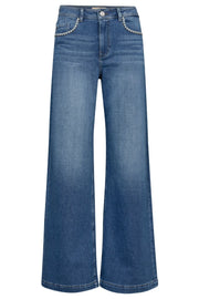 Dara Shane Jeans  Regular | Mid Blue | Jeans fra Mos Mosh