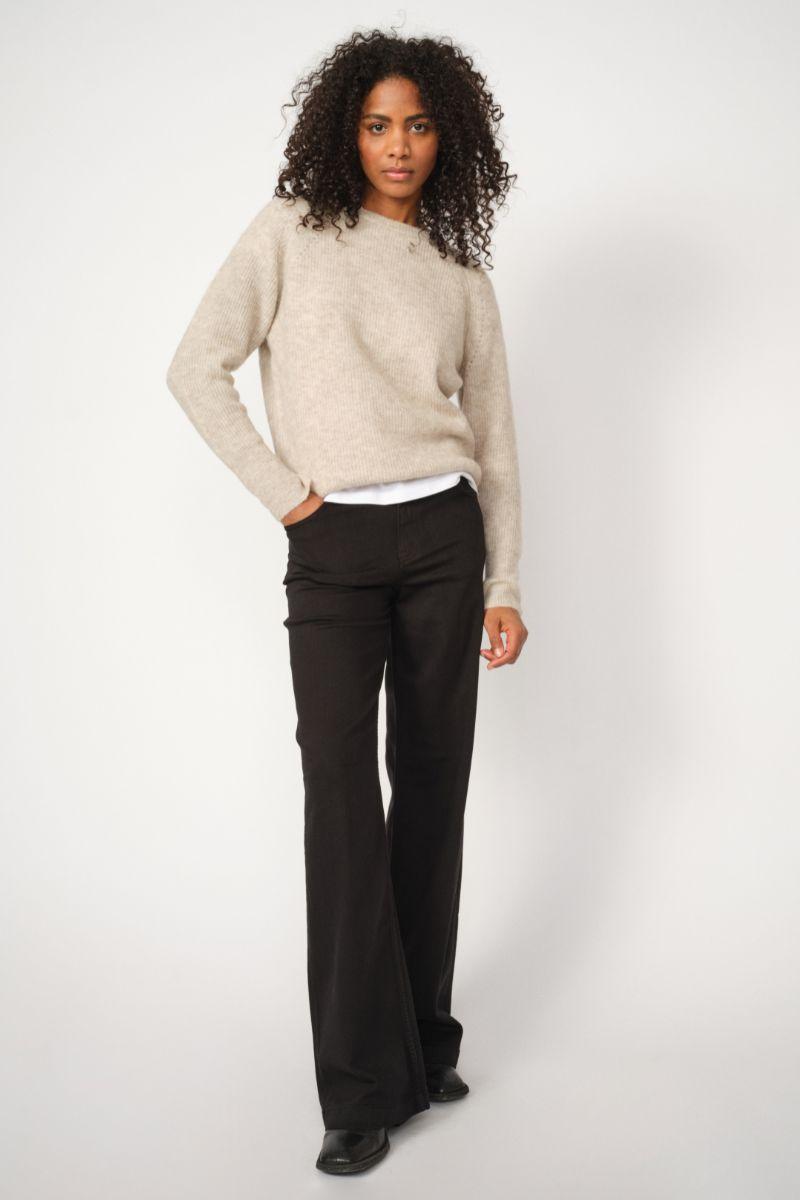 Mos Mosh Jeans | Black | MMDara Deluxe Jeans – Lisen.dk