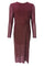 Alexis Dress W/Stones | Plum | Kjole fra Black Colour
