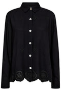 Linus Shirt 205814 | Black | Skjorte fra Freequent – nedsat