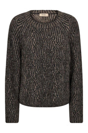 Unnur Sequin Knit | Phantom | Strik fra Mos Mosh