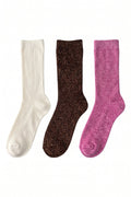 Amelia Glitter Sock Box | Strømper fra By Timm