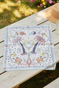 Sweet Palm Scarf | Gray | Tørklæde fra By Timm – nedsat