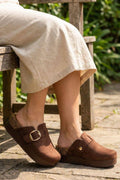 Kaia Mules | Dark Brown – nedsat