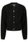 Limo Fluffy Knit Cardigan | Black | Cardigan fra Neo Noir