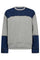 Candiz Denim Mix Sweat 37044 | Grey Melange | Sweatshirt fra Co'couture
