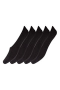 Decoy Footies Quick Dry 5er-Pack | Schwarz | Footies von Decoy