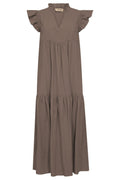 Waldy Izha Kleid | Schokoladenchip | Kleid von Mos Mosh