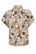 Winie Flowwi Blouse  | Ecru | Bluse fra Mos Mosh – nedsat