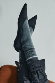 HHEYANNO Logo Socks  | Grey Melange | Accessories fra HEYANNO