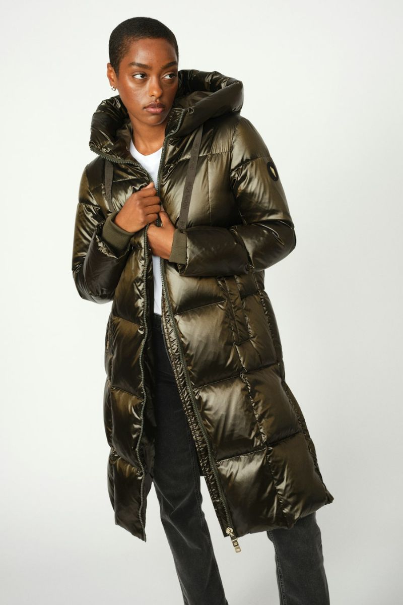 Mos Mosh Jakke | Forest Night | MMNova Metallic Down Jacket – Lisen.dk