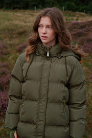 Lucette Pufferjacke | Olive | Jacke von Neo Noir