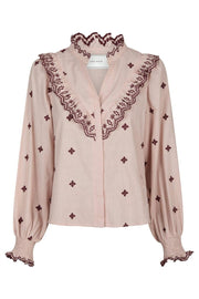 Degas Blouse | Dusty rose | Bluse fra Neo Noir