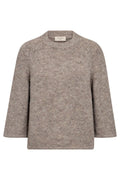 Grslulu Pullover 205507 | Desert Taupe Melange | Pullover von Freequent