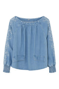 Anesa blouse | Endless Sky | Skjorte fra Gustav