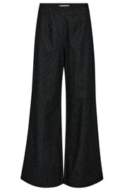 Enid Denim Pin Wide Pant 31300 | Black | Bukser fra Co'couture