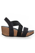 Stacia Nubuch Sandal Wedge | Sandale von Copenhagen Shoes