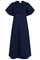 Illana Poplin Dress | Navy | Kjole fra Neo Noir