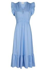 Pollana Poplin Dress | Sky Blue | Kjole fra Neo Noir