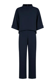 Arlo Crepe Jumpsuit 160807 | Navy | Buksedragt fra Neo Noir