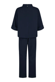 Arlo Crepe Jumpsuit 160807 | Navy | Buksedragt fra Neo Noir