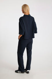 Arlo Crepe Jumpsuit 160807 | Navy | Buksedragt fra Neo Noir