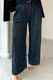 Madison Lace Pants | Blonde bukser fra Neo Noir